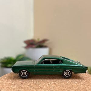 Matchbox 1966 Dodge Charger uncarded metallic green 1:64