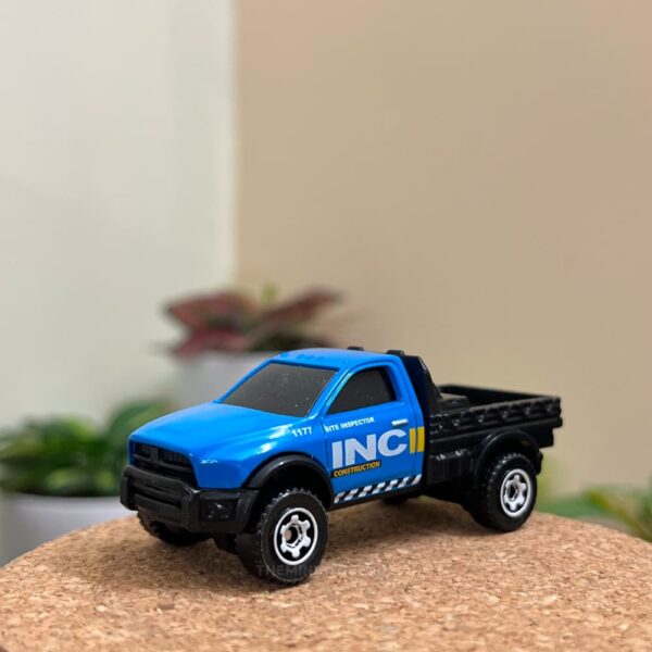 Matchbox Ram Work Truck uncarded blue construction pickup 1:64 scale