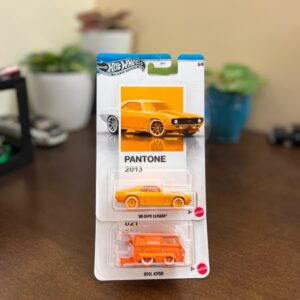 Hot Wheels Pantone Silver Series COPO Camaro Volkswagen Kool Kombi