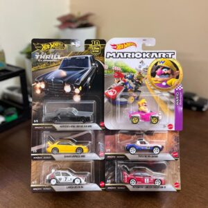 Hot Wheels Thrill Climbers Car Culture Pack of 6 Wario Badwagon