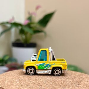 Hot Wheels 1983 Chevrolet Silverado Tooned, Yellow (Uncarded)