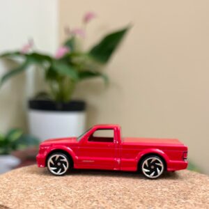 Hot Wheels GMC Syclone 1991 Red Pickup