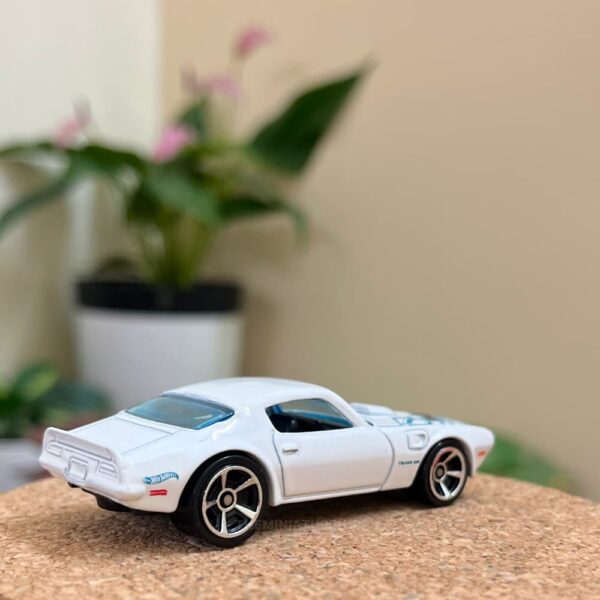 Hot Wheels 73 Pontiac Firebird White Diecast Car