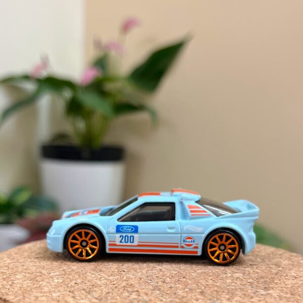 Hot Wheels Ford RS200, Gulf Livery (Uncarded)