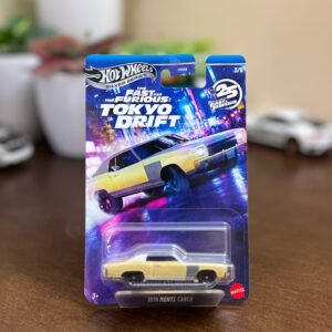 Hot Wheels 1970 Monte Carlo Tokyo Drift Silver Series 3/5
