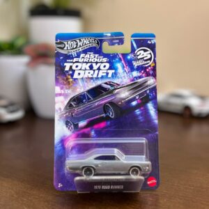 Hot Wheels 1970 Plymouth Road Runner Tokyo Drift Silver Series 4/5