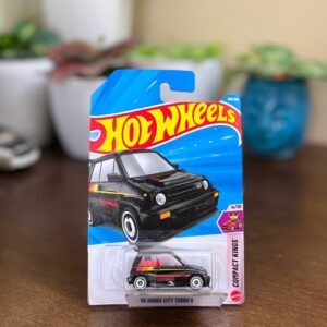 Hot Wheels 85 Honda City Turbo II Black Compact Kings