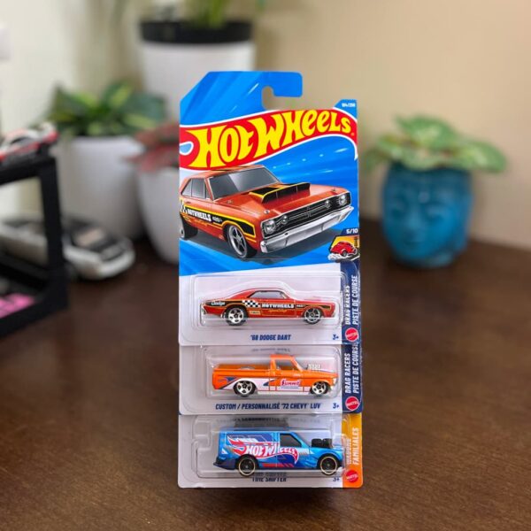 Hot Wheels Dodge Dart Chevy LUV Time Shifter imported combo set