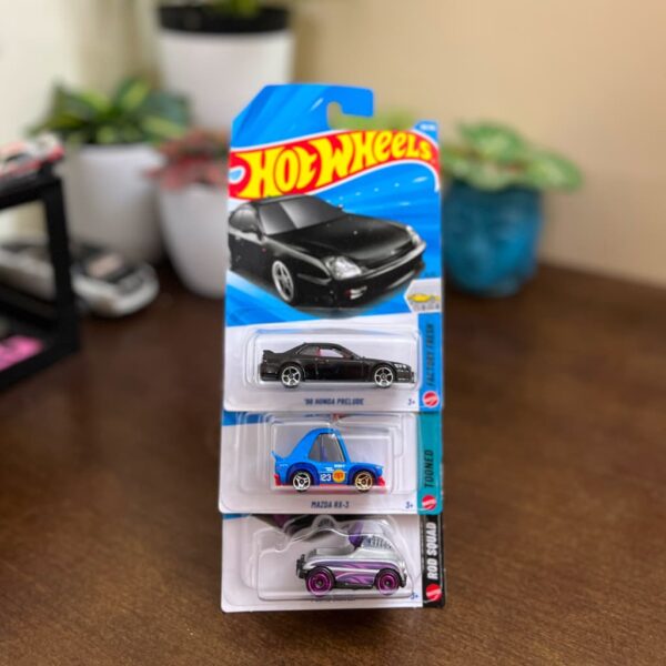 Hot Wheels Honda Prelude Mazda RX-3 Pedal Driver imported combo set