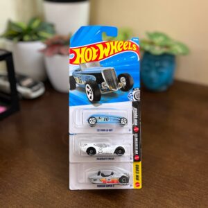 Hot Wheels Ford Lo Boy Maserati Tipo 61 Morgan Super 3 imported set