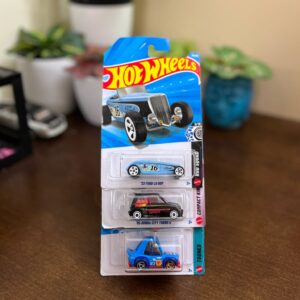 Hot Wheels Ford Lo Boy Honda City Turbo II Mazda RX-3 imported set
