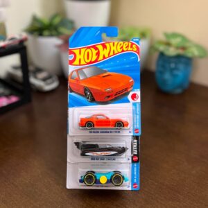Hot Wheels Mazda Savanna RX-7 FC3S Bat Boat Flippin Fast imported combo set