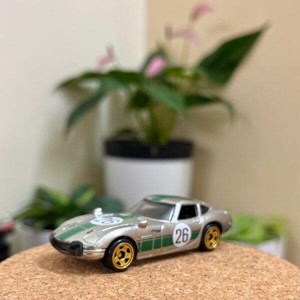 Hot Wheels Toyota 2000GT Zamac uncarded silver finish