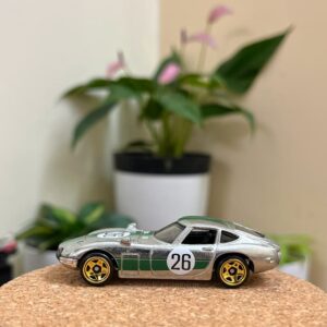 Hot Wheels Toyota 2000GT Zamac uncarded silver finish