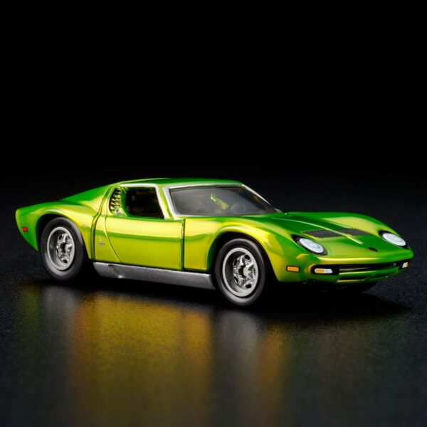 Hot Wheels RLC 71 Lamborghini Miura P400 SV Green