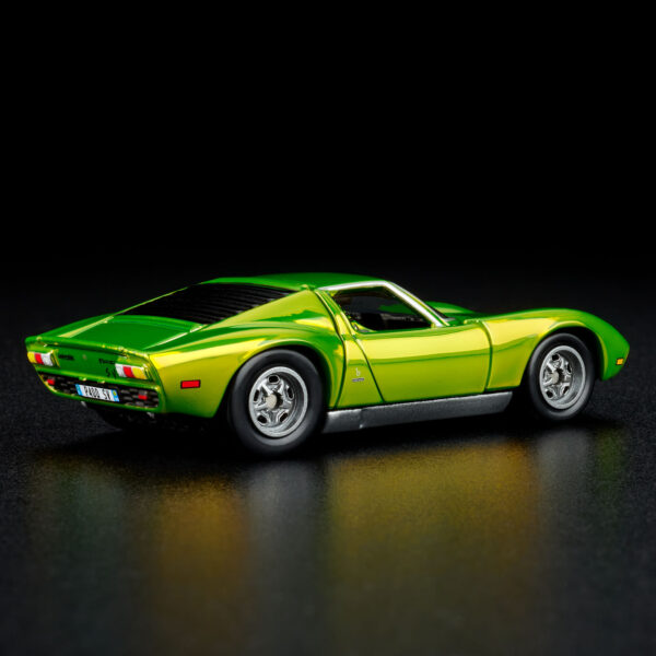 Hot Wheels RLC 71 Lamborghini Miura P400 SV Green