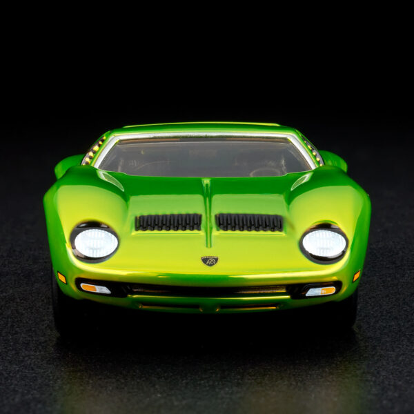Hot Wheels RLC 71 Lamborghini Miura P400 SV Green