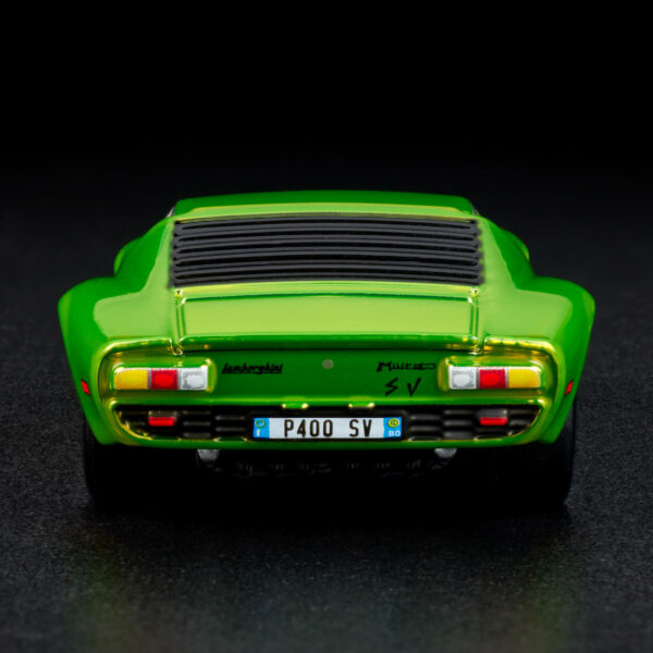 Hot Wheels RLC 71 Lamborghini Miura P400 SV Green