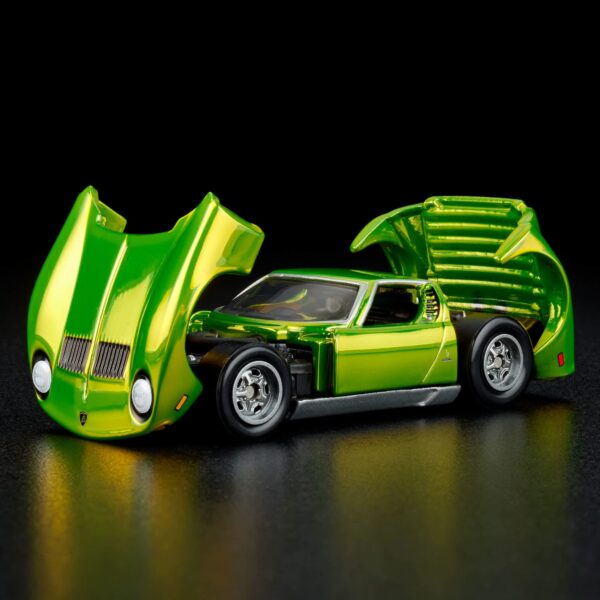 Hot Wheels RLC 71 Lamborghini Miura P400 SV Green
