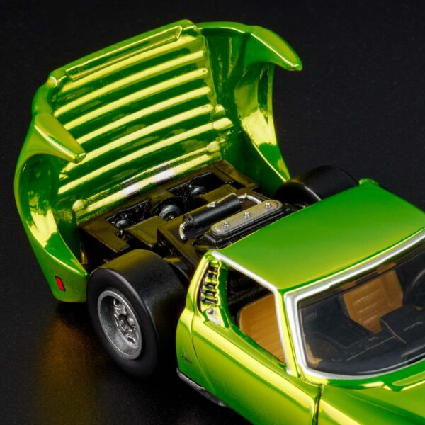 Hot Wheels RLC 71 Lamborghini Miura P400 SV Green