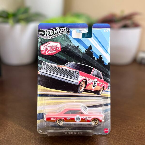 Hot Wheels 65 Ford Galaxie Vintage Club Silver Series