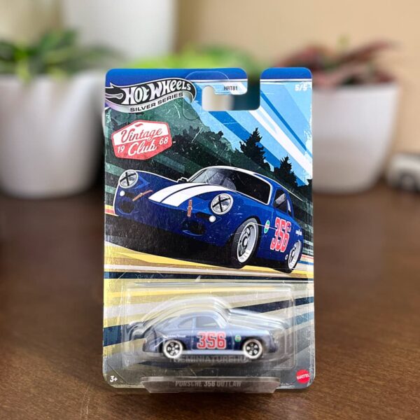 Hot Wheels Porsche 356 Outlaw Vintage Club Silver Series