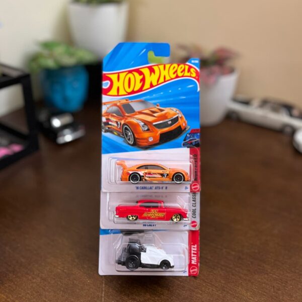Hot Wheels Cadillac Chevy MRP Combo Pack of 3