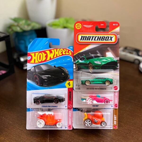 Hot Wheels vs Matchbox Combo #2 – Pack of 5