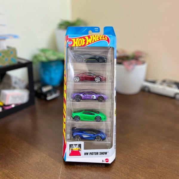 Hot Wheels 2025 HW Motor Show 5-Pack JBJ89