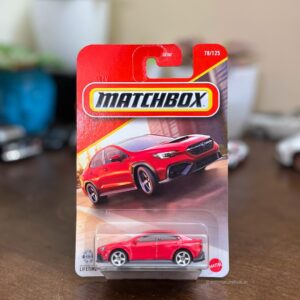 Matchbox 2024 Subaru WRX S4 STI Red Mainline