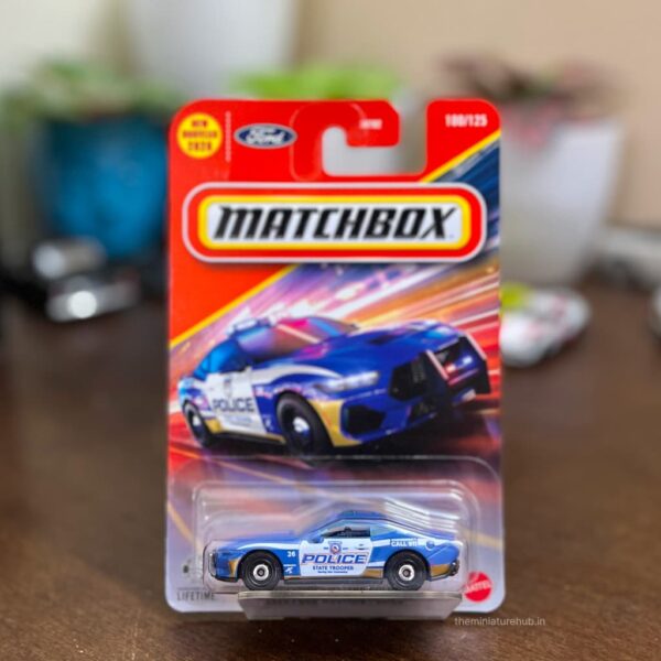 Matchbox 2025 Ford Mustang Police Mainline