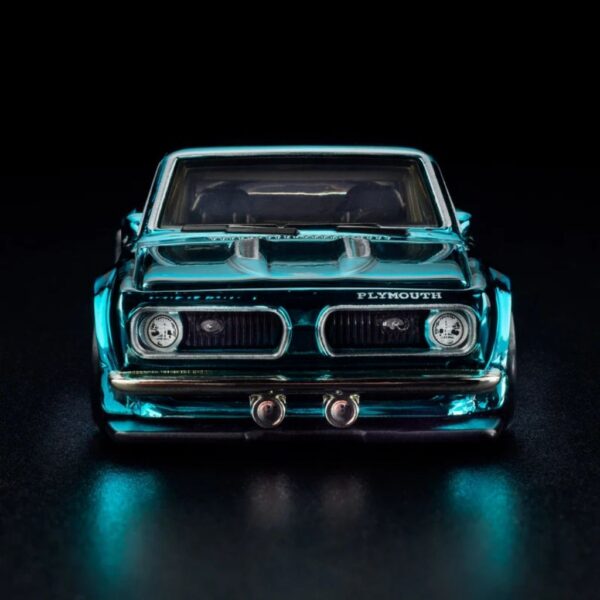 Hot Wheels RLC '68 Custom Plymouth Barracuda Spectraflame Teal Imported