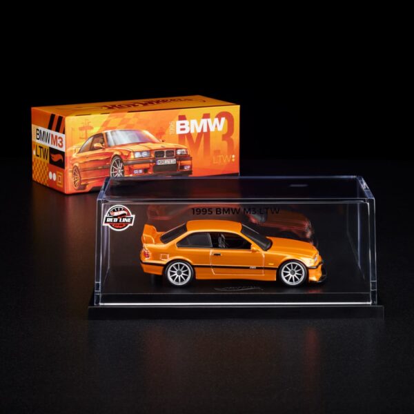 Hot Wheels RLC 1995 BMW M3 LTW Spectraflame Bright Orange Imported