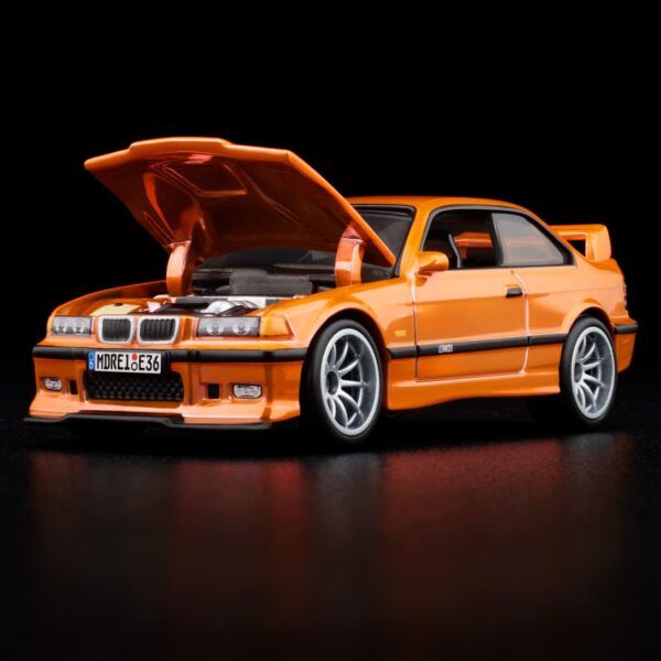 Hot Wheels RLC 1995 BMW M3 LTW Spectraflame Bright Orange Imported