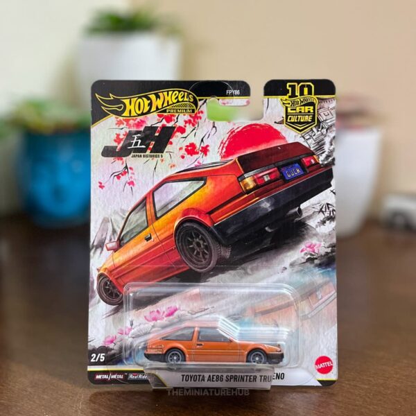 Hot Wheels Japan Historics 5 Toyota AE86 Sprinter Trueno Car Culture