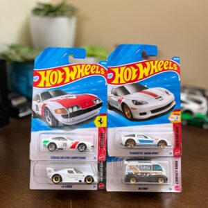 1. ’11 Corvette Grand Sport | Then and Now 2. Ferrari 365 GTB4 Competizione | Ferrari 3. La Libre | HW Dream Garage 4. Kei Swap | Compact Kings