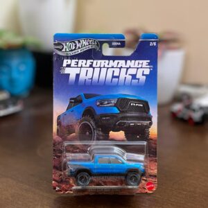 Hot Wheels 2020 Ram 1500 Rebel blue diecast truck Silver Series