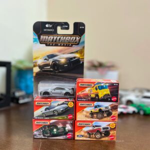 Matchbox Nissan GT-R MRP combo pack of 6 diecast cars
