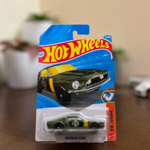 Hot Wheels 1968 Shelby GT500 olive green diecast muscle car HW Torque series