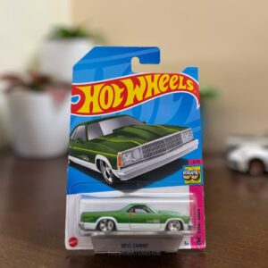 Hot Wheels 1980 Chevrolet El Camino green diecast HW The 80s series