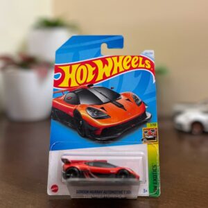 Hot Wheels Gordon Murray Automotive T.50s orange diecast track hypercar HW Exotics series