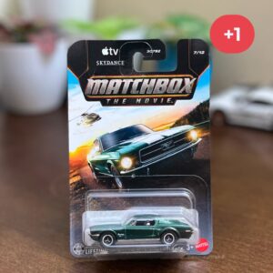 Matchbox 1968 Ford Mustang Fastback combo pack of 2 diecast cars
