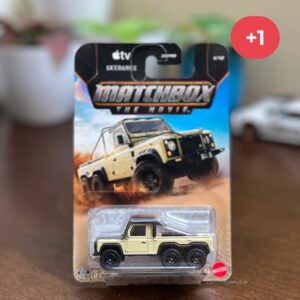 Matchbox The Movie 2007 Land Rover Defender 6x6 combo pack of 2 diecast