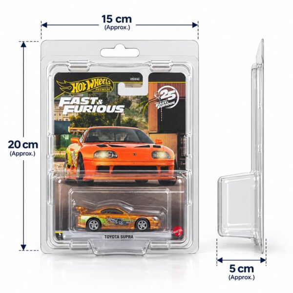 Hot Wheels Premium Protector Case clear plastic display protection Pop Culture Car Culture