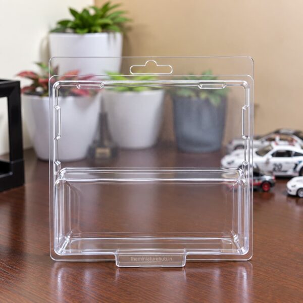 Hot Wheels Team Transport Protector Case clear plastic display protection