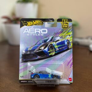 Hot Wheels Car Culture Lexus RC F GT3 blue diecast race car imported