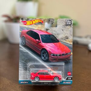 Hot Wheels Car Culture 2001 BMW M5 red diecast performance sedan imported