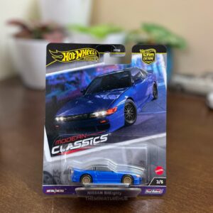 Hot Wheels Car Culture Nissan SilEighty blue diecast JDM hybrid Modern Classics