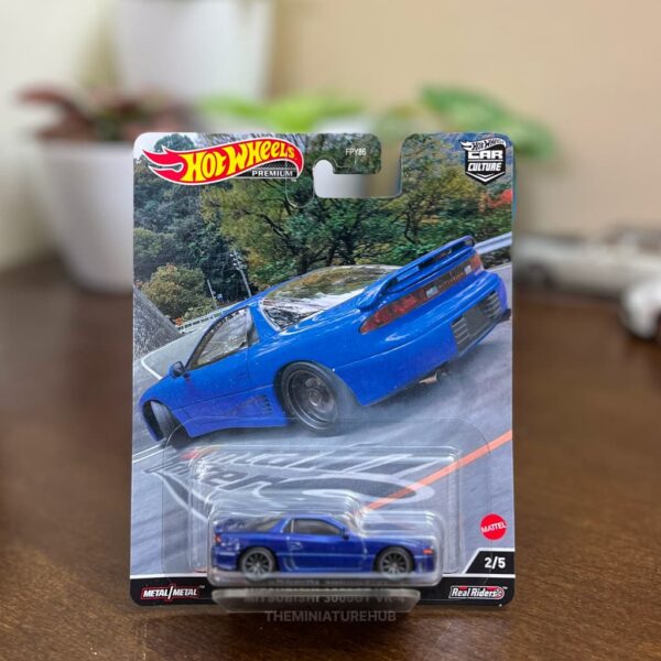 Hot Wheels Car Culture Mitsubishi 3000GT VR-4 blue diecast JDM Mountain Drifters